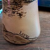 Legras vase with mill decor