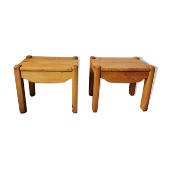 Pair of bedside