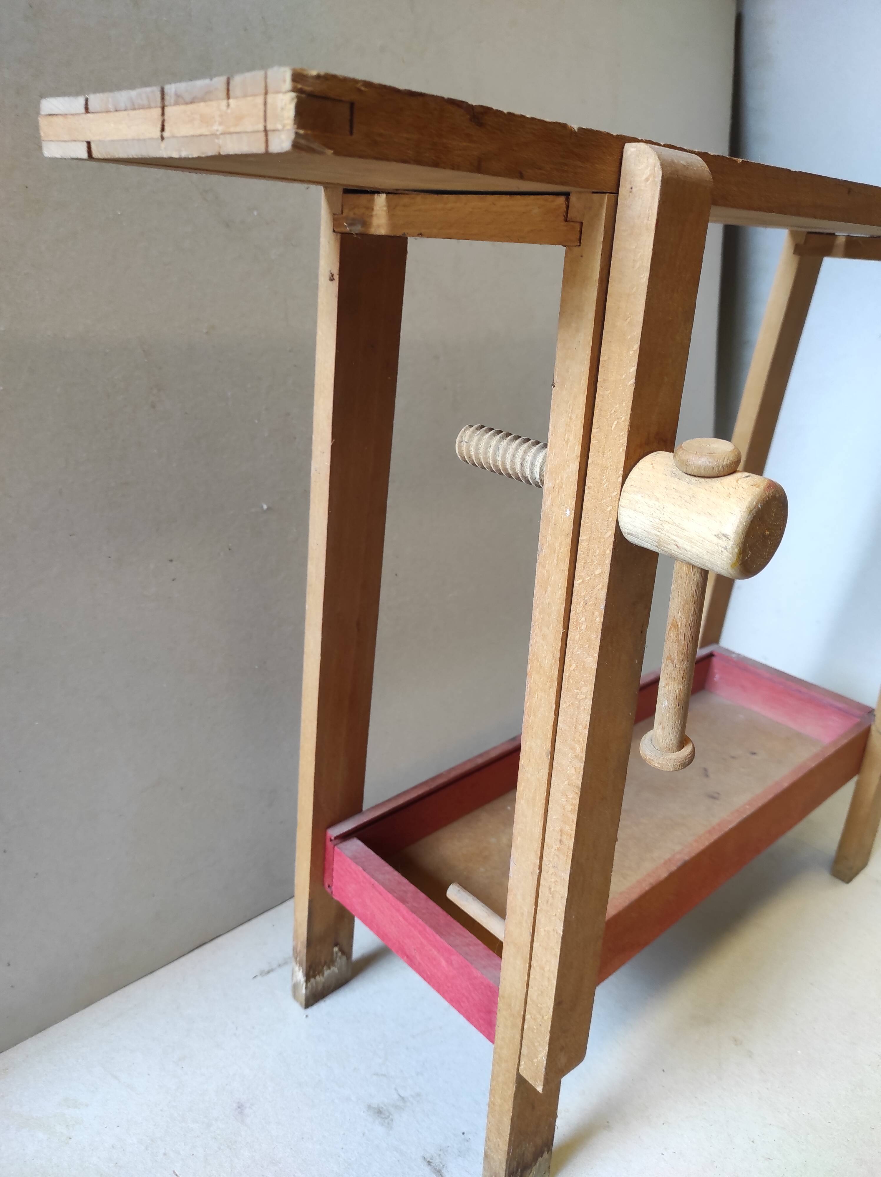 Made of vintage wooden toy for children