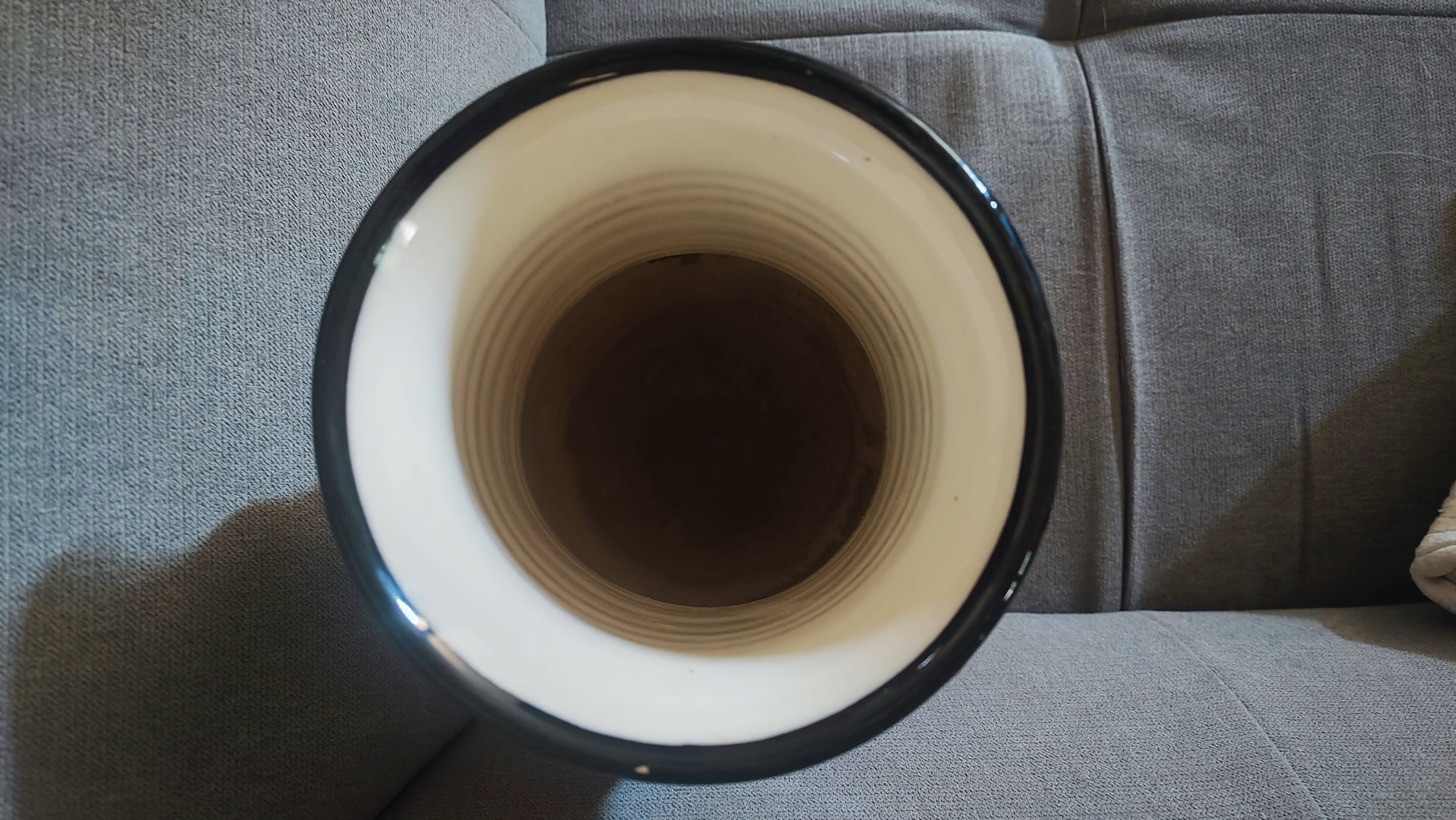 Vase graphique moderniste Vallauris– Laurent Jacques & Juliette Mazaudois