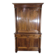 Buffet deux corps Empire en noyer