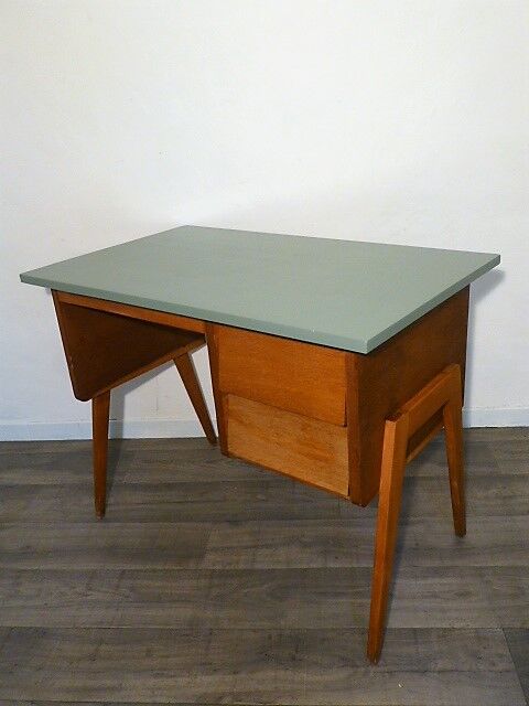 Vintage desk pied compas 1960