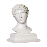 Roman head in waxed plaster