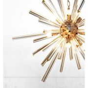 Triedro chandelier in Murano glass