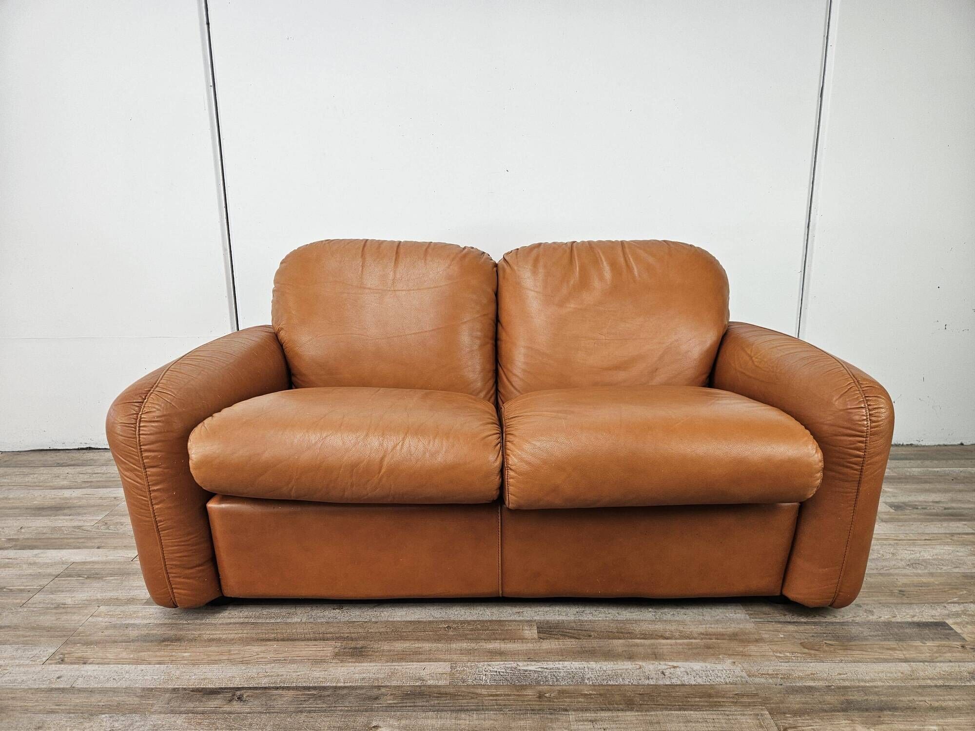 "Piumotto" two-seater sofa bed by Arrigo Arrigoni for Busnelli, 1970