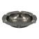 Vintage round ashtray in stainless steel