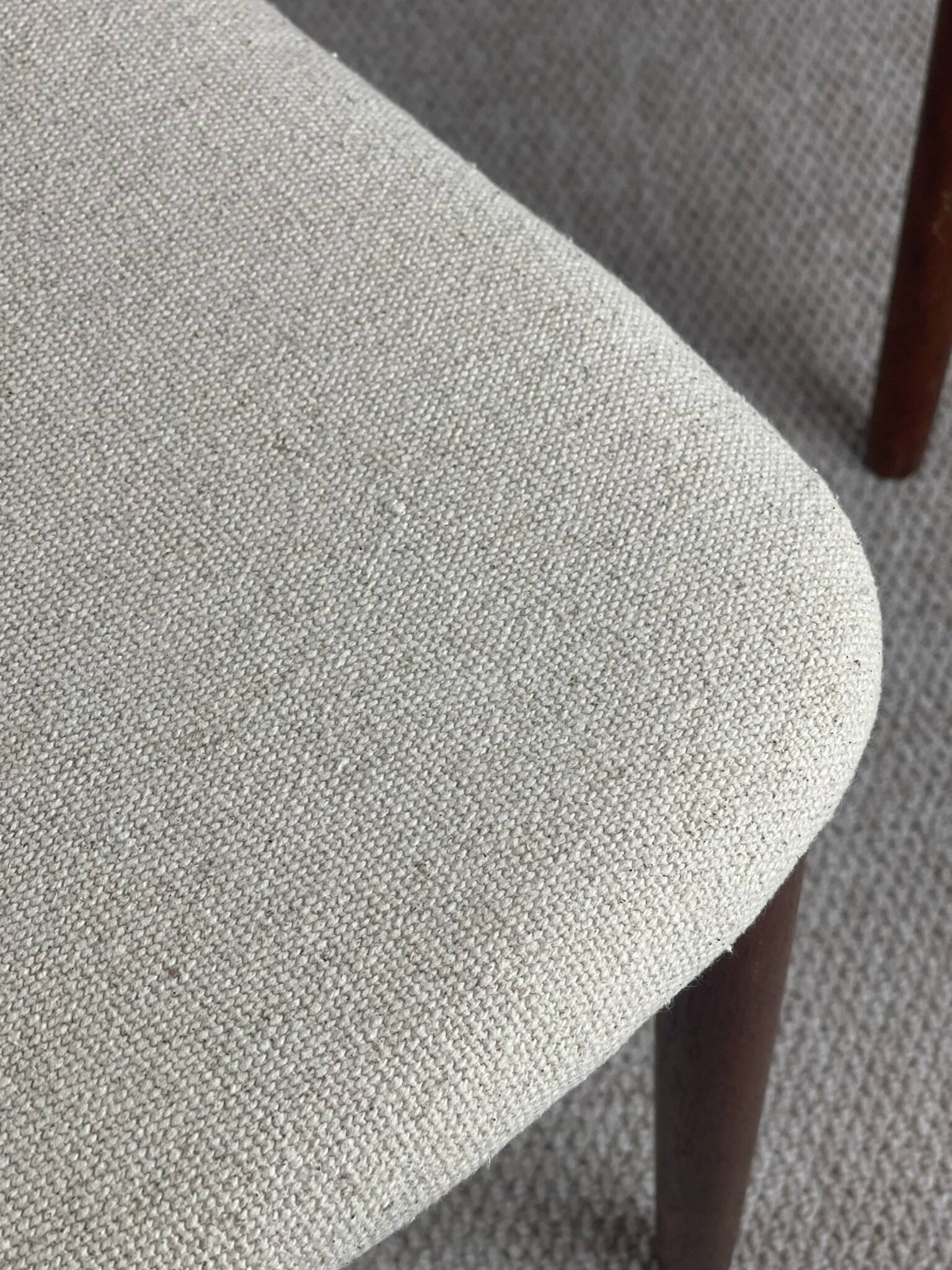 Lot de 6 chaises en Teck par Harry Østergaard Model 58
