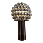 Lampe cinétique. 1970. Plexiglas fumé. Space age.