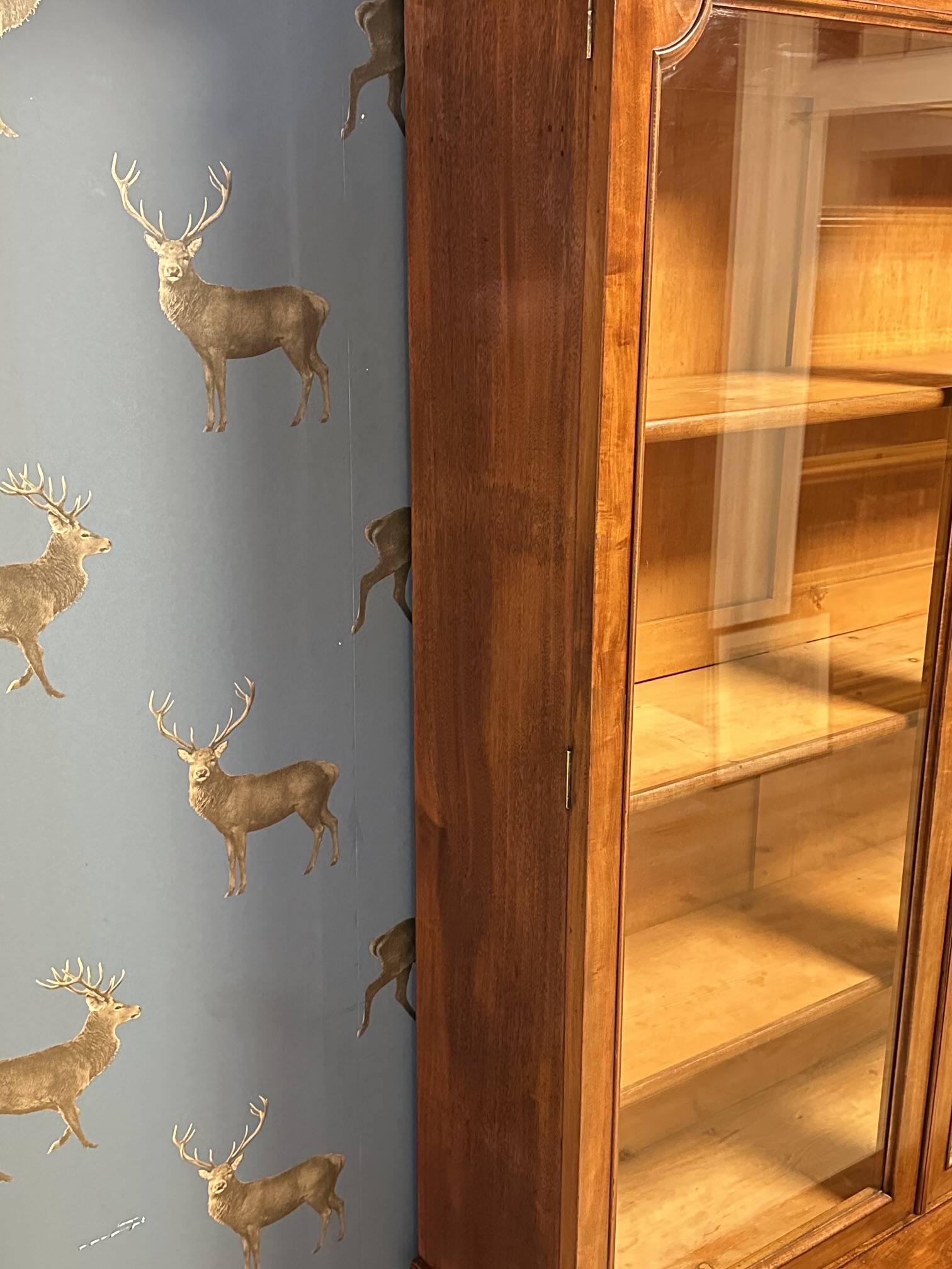 Large three door bookcase