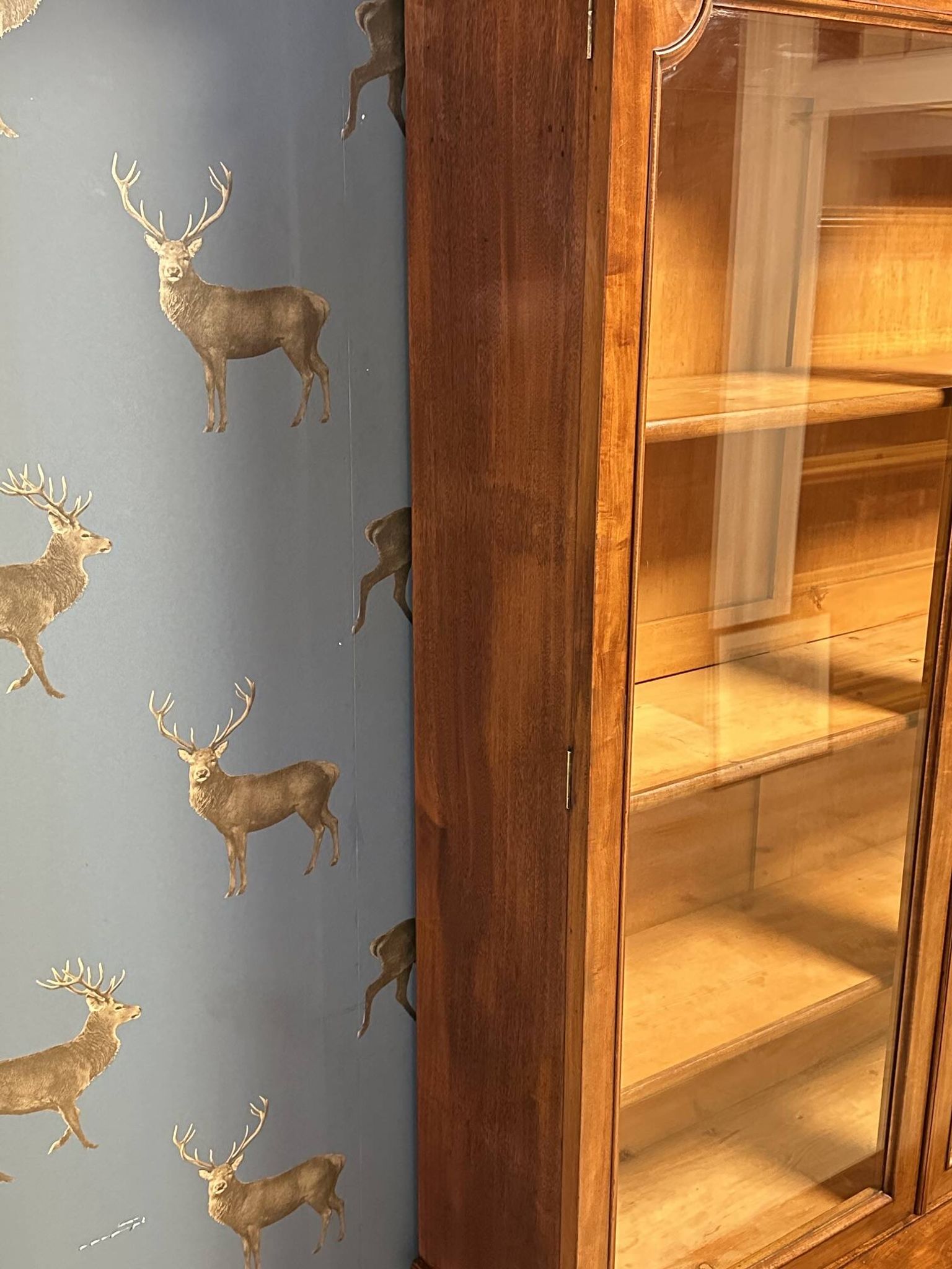 Large three door bookcase