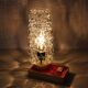 Vintage grape-shaped bedside lamp