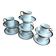Coffee service for 6 people in Limoges porcelain by Robert Haviland, 1930.