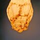 Art Deco suspension in marbled opaline, 1920s-30s