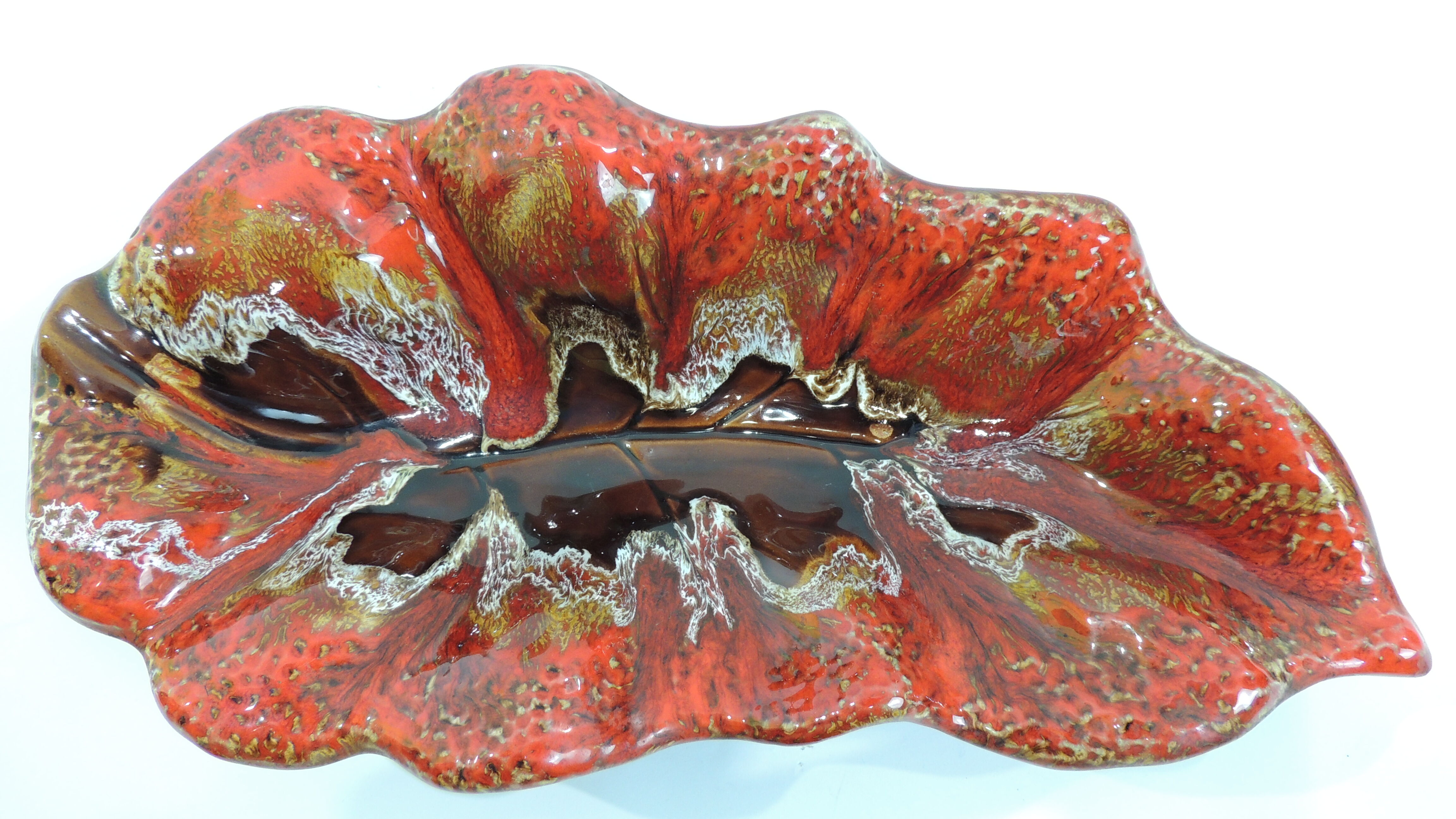Vallauriss ceramic fruit cup / vintage