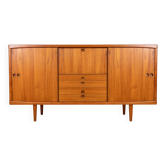 Buffet haut en teck des années 1960-1970 par H.W. Klein pour Bramin Danemark