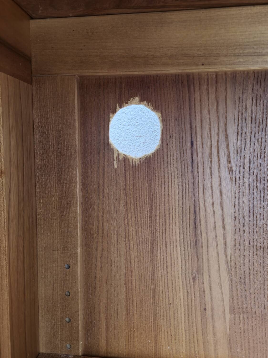 Maison Regain jam cupboard in vintage elm