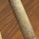 Pair of brass and stone candlesticks