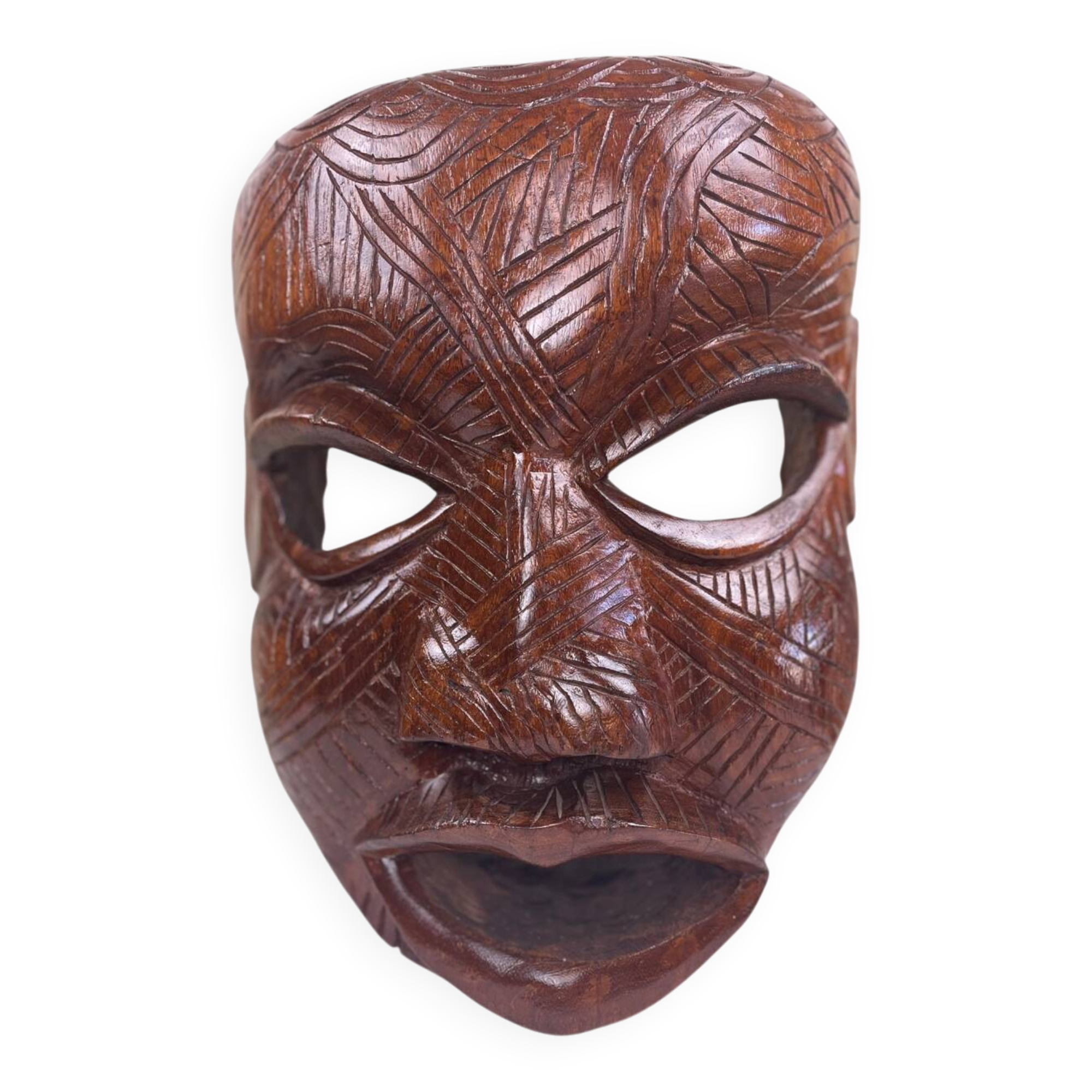Large African handcrafted mask