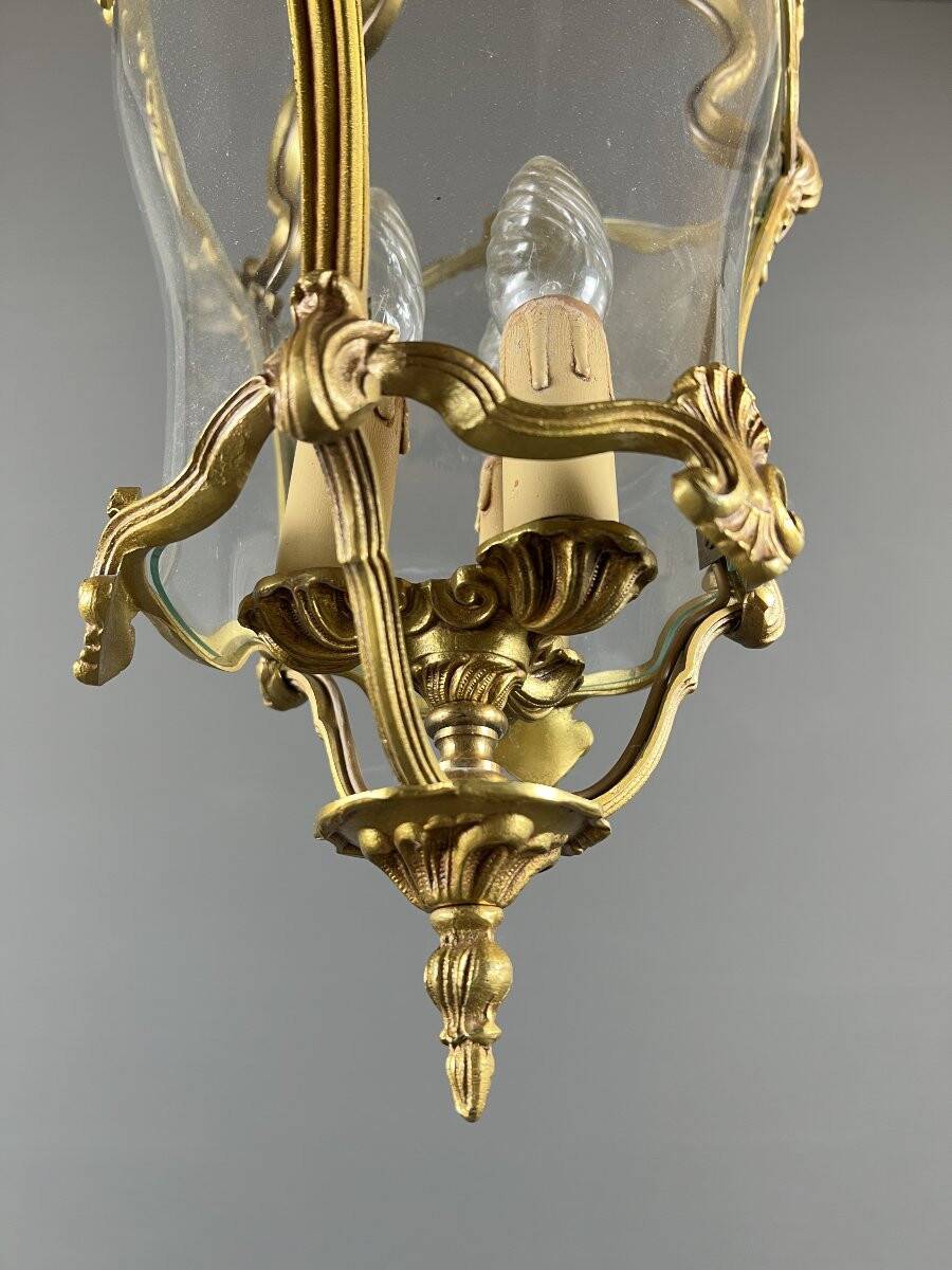 Louis XV style hanging lantern, 20th century