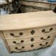 Commode merisier massif naturel style Louis XIV
