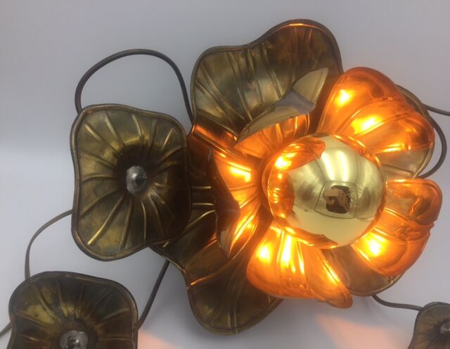 Wall lamp flower of the Maison Jansen