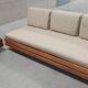 Elm sofa Maison Regain, 60's