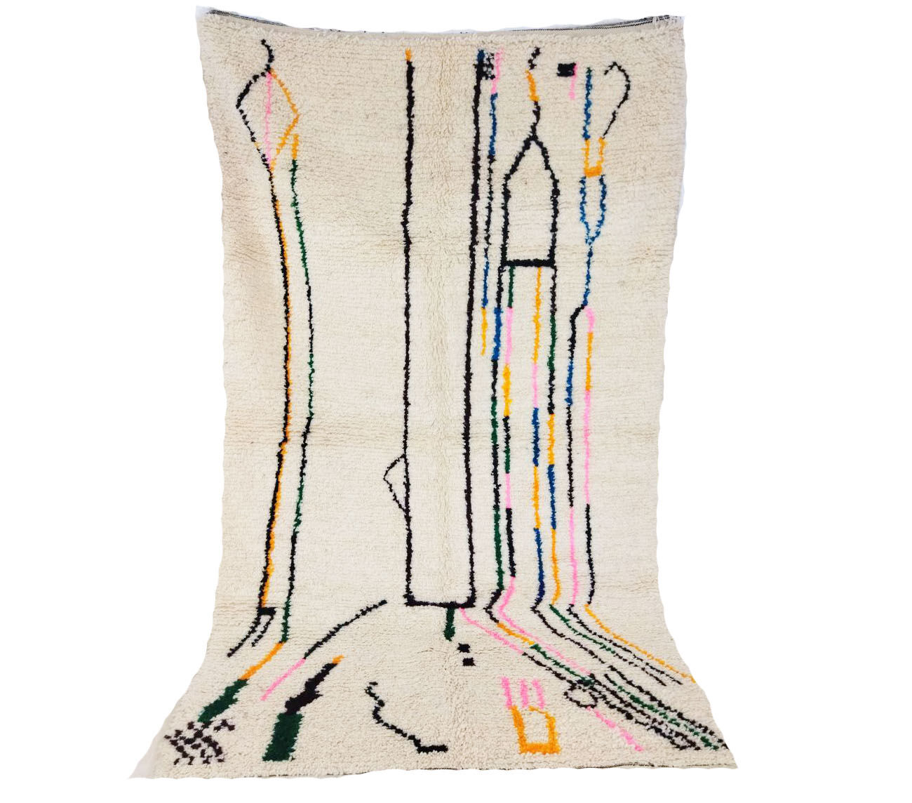 Moroccan Berbere Carpet 247x150cm