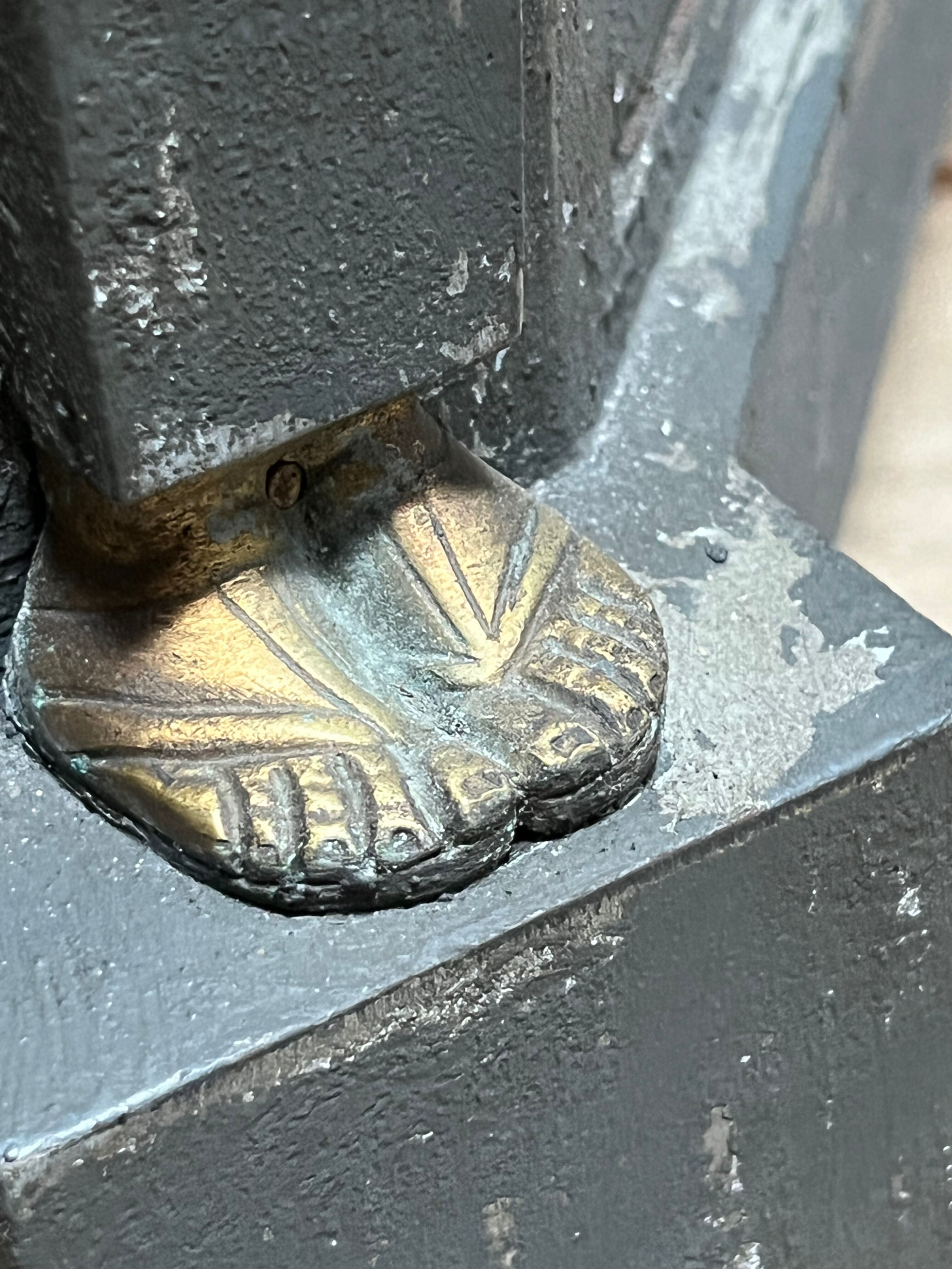 Commode patinée