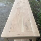 Oak draper's table 3 m