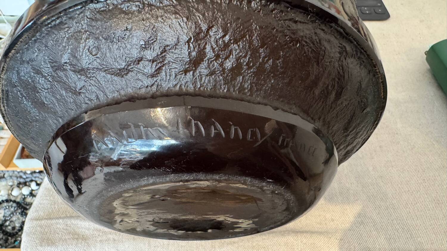 Vase Daum Nancy