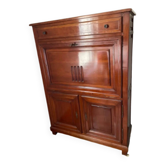 Solid wood secretary