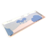 Alpac Pastel Fiberglass Tray 1980