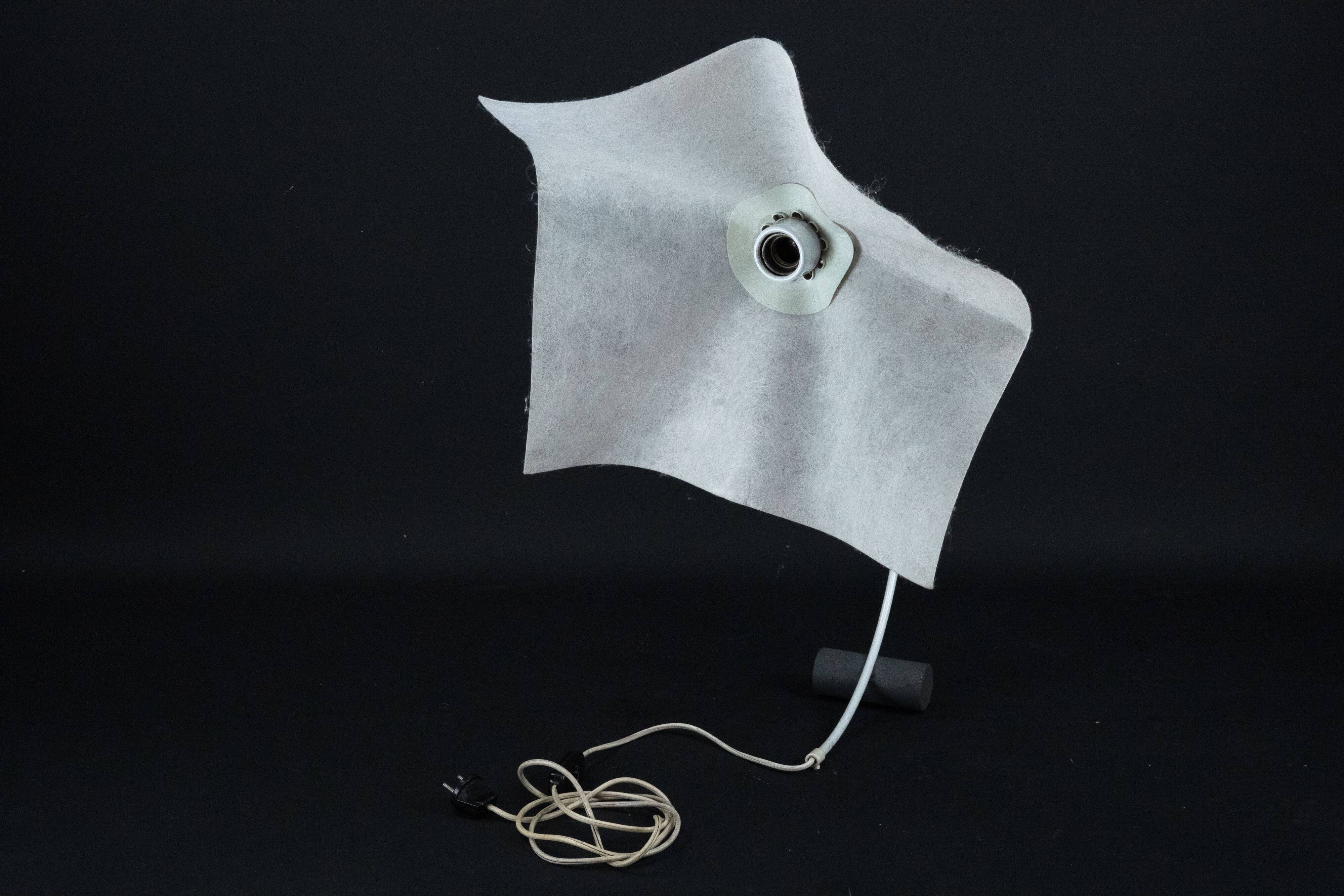 Vintage Area Curva Lamp by Mario Bellini. Italy 1970s