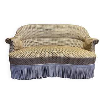 Napoleon III style toad sofa