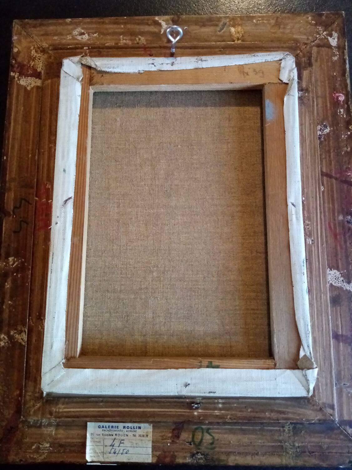 Oil on canvas still life Roland Dufils