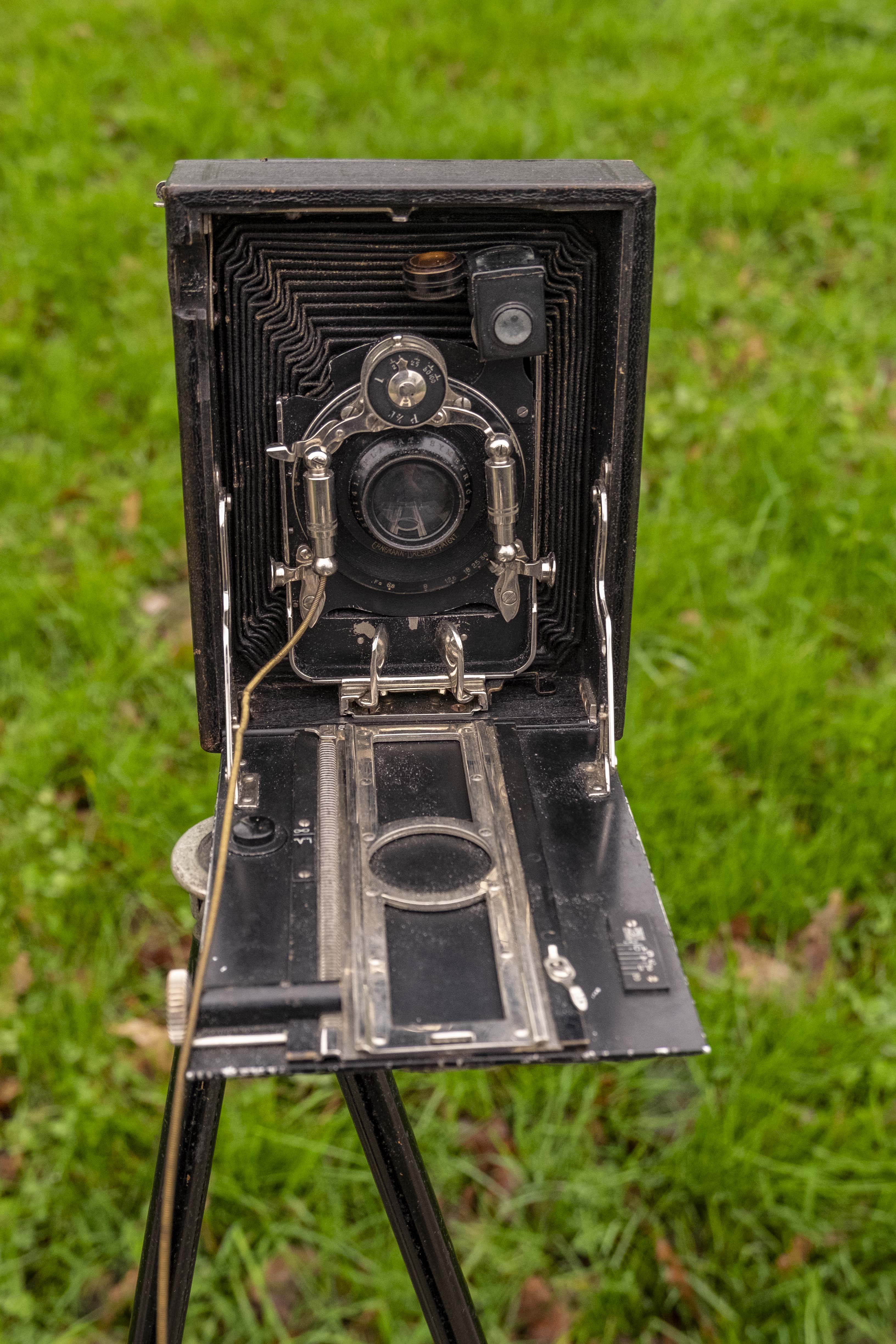 Vintage stand camera