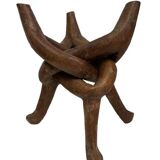 Wooden base/sculpture