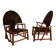 Pair of G23 hoop armchairs