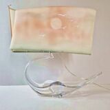 Vintage crystal lamp from the 1970s