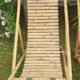 Paire de chaises longues en bambou, transats