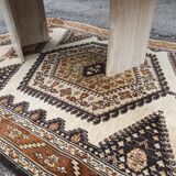 Travertine coffee table