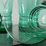 5 verres apéritifs vintage excel vert