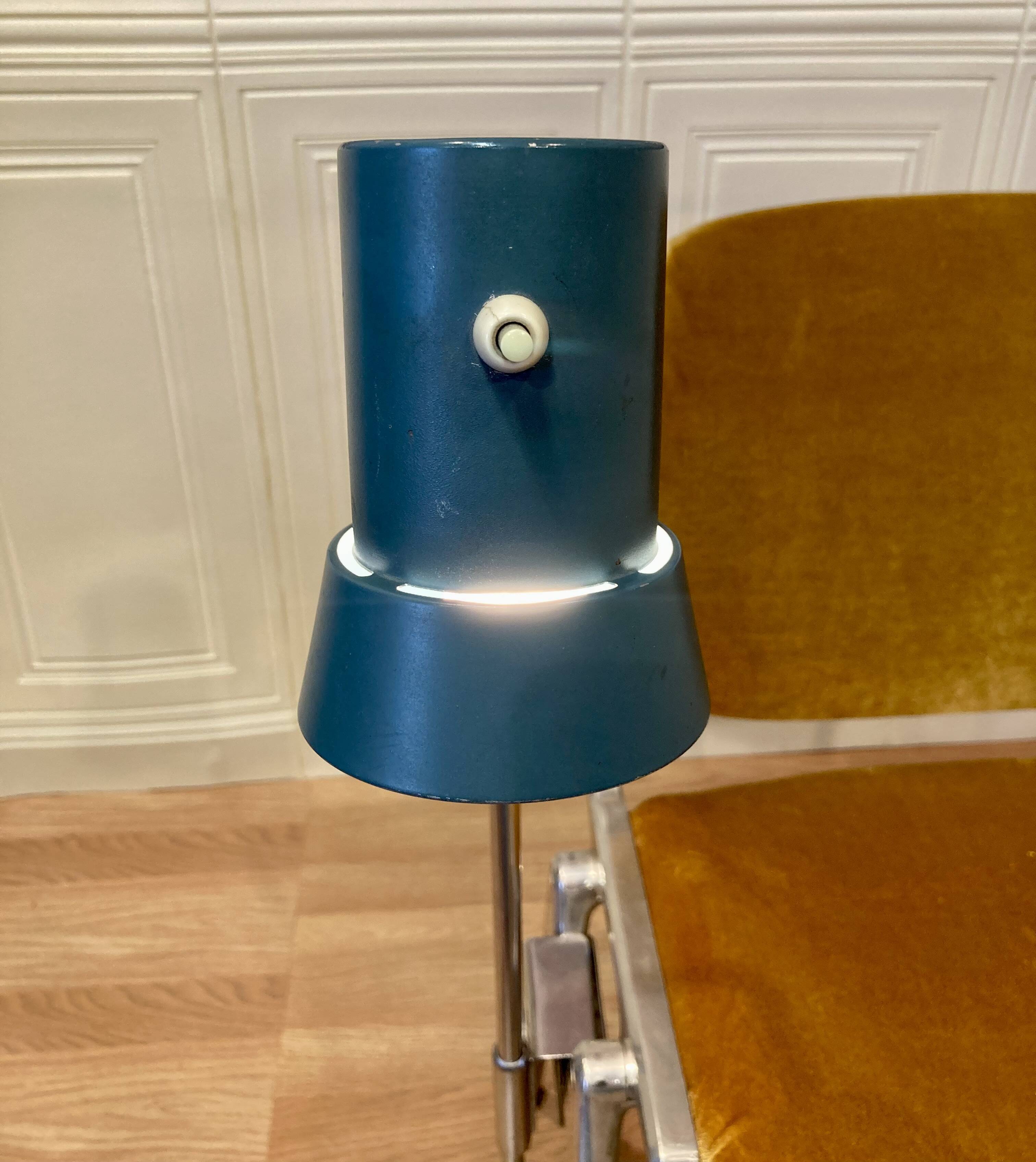 Grande lampe industrielle modulable 1950.