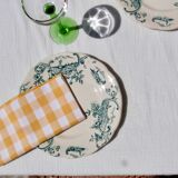 Set of 4 dessert plates Terre de Fer