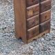 Apothecary seed cabinet