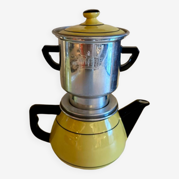 Vintage Longchamp 60' ceramic coffee maker