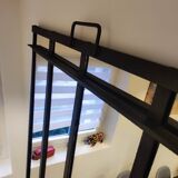 Old glass mirror completely restored