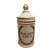 Porcelain covered pharmacy pot
