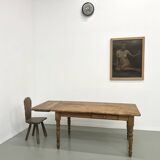 70s pine farmhouse table