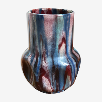 Ancient colorful vase